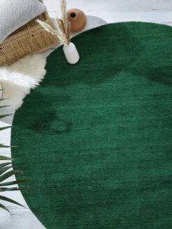 Woll-Teppich, Forest Green