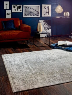 Titelseite 50 Vintage-Teppich, Gris