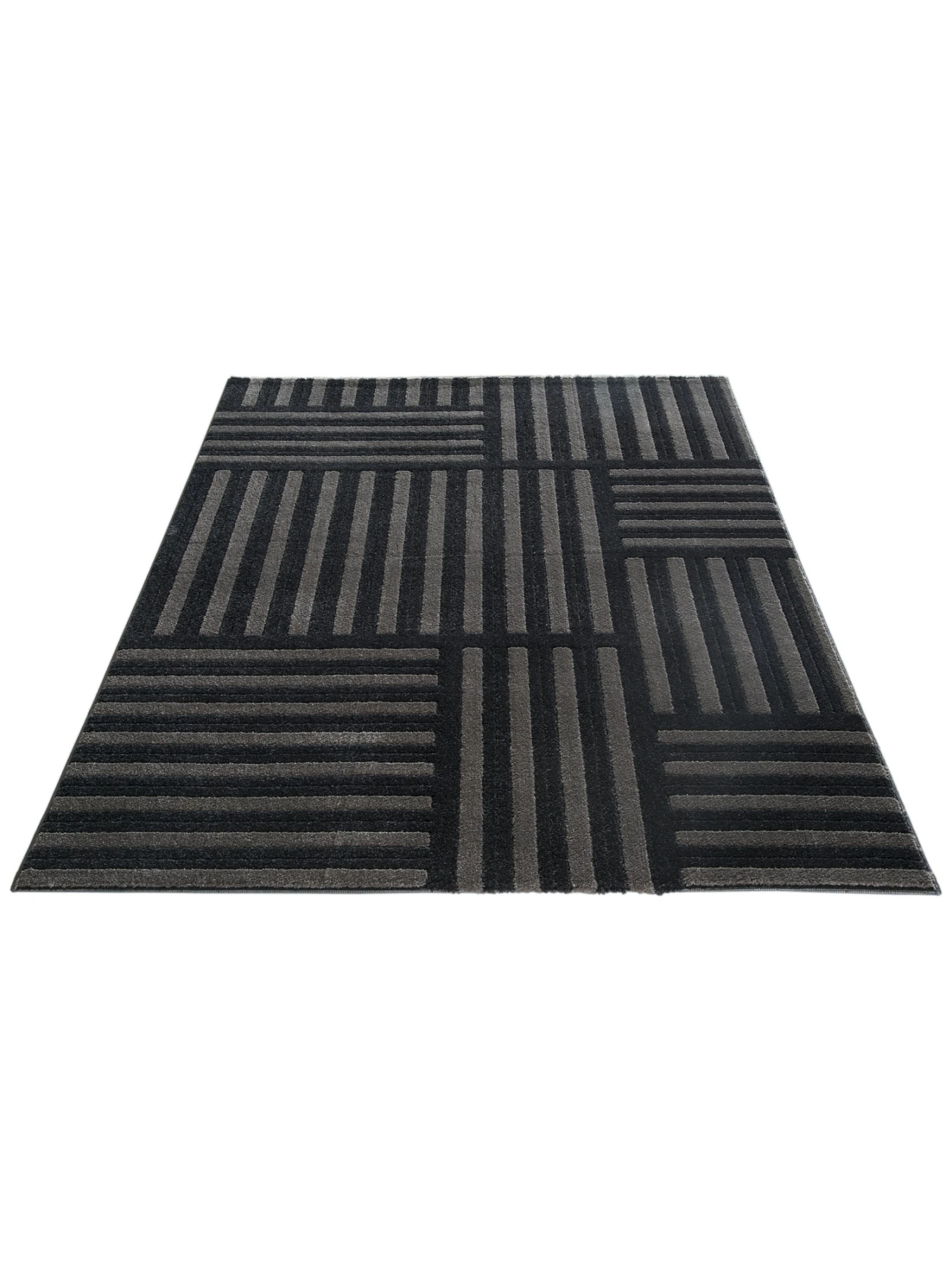 Moderner Teppich, Anthrazit 3 Moderner Teppich, Anthrazit – Bild 3