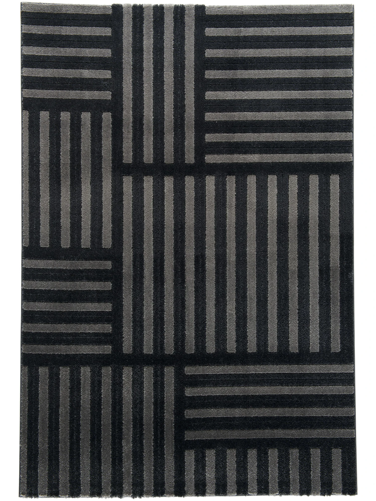 Moderner Teppich, Anthrazit 2 Moderner Teppich, Anthrazit – Bild 2